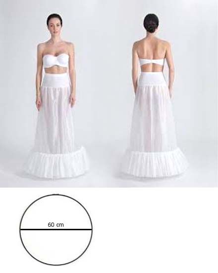 Underskirt with 1 hoop - WHITE (fehér)